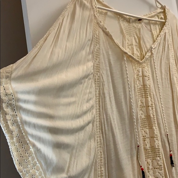 Free People Tunic / Cover up Blouse / Cape - Picture 7 of 8